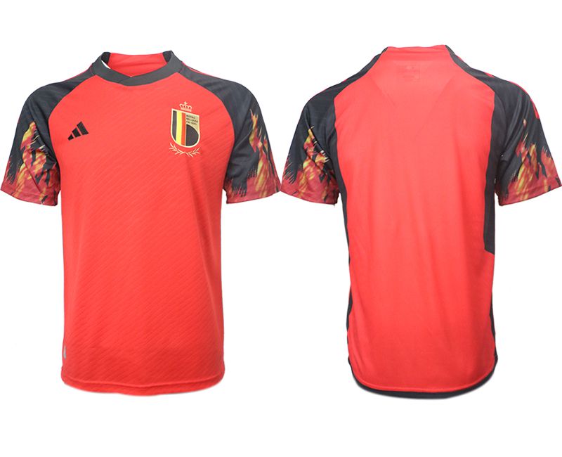 Men 2022 World Cup National Team Belgium home aaa version red blank Soccer Jerseys